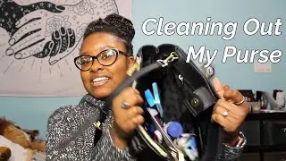 Cleaning Out My Purse 👜 ✨💞| Tay Mills