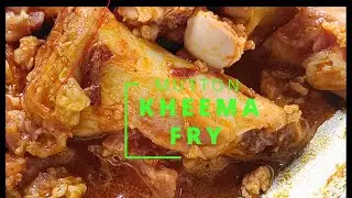 Hyderabadi Kheema Fry | Street Style Minced Mutton Fry | Zoom In My Plate 🍳🔥Zoom In My Plate