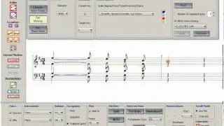 How to harmonize a melody with composition software