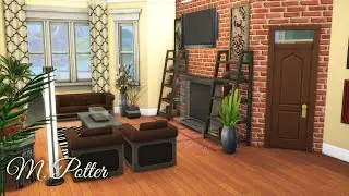 The Sims 4 City Living: 20 Culpepper House (No CC)// Speed Build