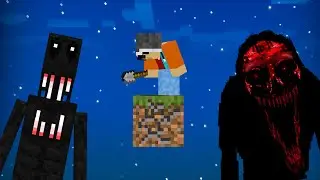 I Added Minecraft&rsquo;s Creepiest Mods to ONE BLOCK!
