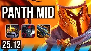 PANTHEON vs SYLAS (MID) | 17/1/9, 47k DMG, Legendary | EUW Master | 25.12
