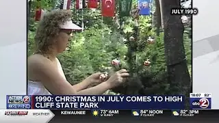 Action 2 News Rewind - Christmas in July at High Cliff State Park