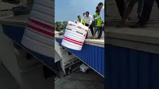 shiva_polytubes water storage tank quality Test video#water tank quality test# water tank droop test