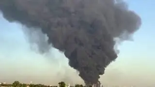 Fire breaks out at Tehran oil refinery