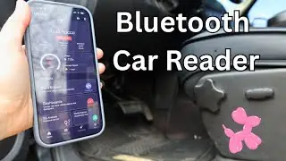 Беспроводной автомобильный диагностический сканер Bluetooth 2025 для iPhone и Android, без подписки.