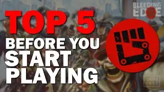 TOP 5 Things You NEED to Know about Bleeding Edge BEFORE YOU START PLAYING | Bleeding Edge Basics