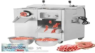 VEVOR Meat Grinder 14 Lbs Min Electric Meat Grinder Slicer Sausage Stuffer