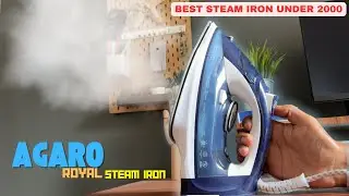 Best Steam Iron in India under 2000 🔥 || Agaro Royal Steam Iron #everydayexpert