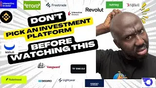 Don&rsquo;t pick an Investment Platform Before watching this.
