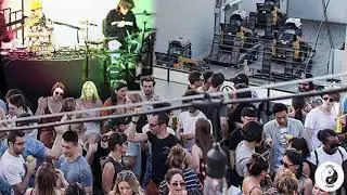 Venus Twins at Elsewhere Rooftop Live (kind of) - Fkn Lightning