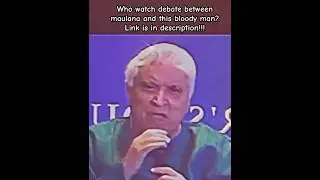 Javed akhter vs mufti shumail | Does God Exist #qurantranslation #debate #javedakhtar