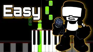 Ugh - Friday Night Funkin' | EASY Piano Tutorial #Shorts