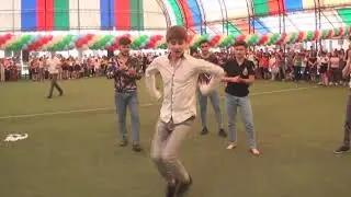последний звонок 2017-2018 г. Лезгинка