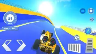 Formula Car Stunts - Impossible tracks racing 3D game - Formula ramp car stunts gameplay