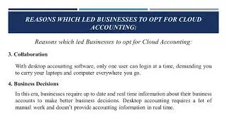 Cloud Accounting vs Desktop Accounting