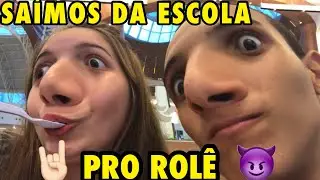 SAÍMOS DO COLÉGIO E FOMOS PRO ROLÊ | Vlog na escola #8