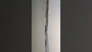 A beautiful sunset over the Brahmaputra River in Assam