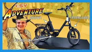 Das beste Kompaktrad 2025 ? i:SY E5 CX Adventure: Federgabel, Dropperpost, 800Wh