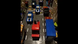 Lego Criminals rob a Bank but get STOPPED by a LEGO TANK!