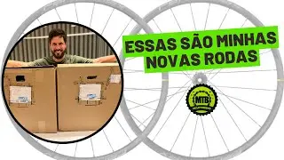 UNBOXING DAS MINHAS NOVAS RODAS DE CARBONO MAVIC CROSSMAX SL R | MTB CICLOTURISMO