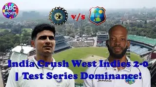 India vs West Indies 2nd Test 2025 - When Youth Met Resilience in Delhi