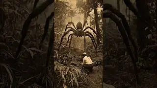 Men Attacked By GIANT Spiders In Congo  #scarytales #horrorstories #shorts