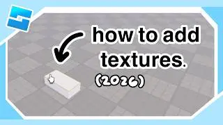How to use your own textures! | ROBLOX STUDIO 2026