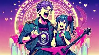 Crypto Eclectic - Crypto Crush - Crypto Love Ballad - Romantic Male Vocal Rock Anthem Song (AI)