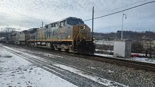 CSX M370 in Homestead, PA 1 5 26 4K
