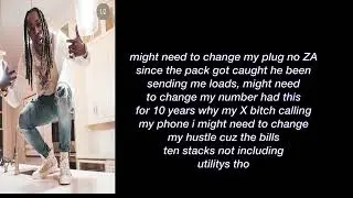 Burga- Money keep calling Lyrics