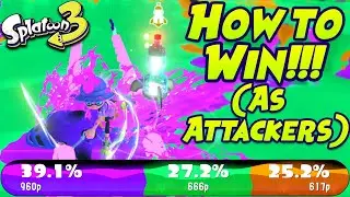 How We Actually Won TRI COLOR Turf Wars in Splatoon 3 Splatfest As Attackers