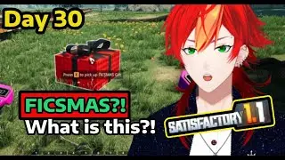 Day 30: What is FICSMAS 2025? Gameplay, fun, tips and tricks | Let's Play Satisfactory 🔴LIVE🔴