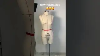 #newyoutuber #fashiondesign #body measurements #diy #firstyoutubevideo #dress #newyoutuber