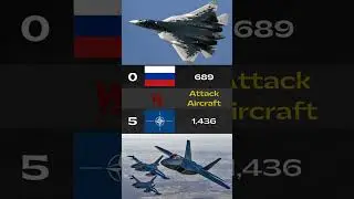 Russia Air Forces vs NATO Air Forces - 2025