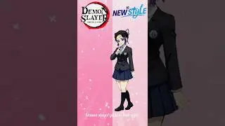 Demon Slayer Characters in a New Style | Part 74  #demonslayer #kimetsunoyaiba #shinobu #anime