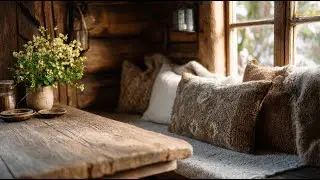 Rustic Farmhouse Winter Decorating Ideas with Vintage Textures and Cozy Warmth!