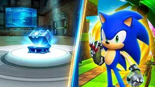Sonic forces speed battle я открыла Соника из лабиринта зарослей