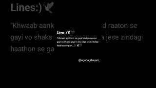 #khwaab #sapna #follow #subscribe #sad #poetry #like #zindagi #viralvideo #reel #shayari #share