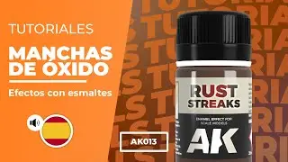 MANCHAS DE &Oacute;XIDO ESCURRIDO | RUST STREAKS |  AK013