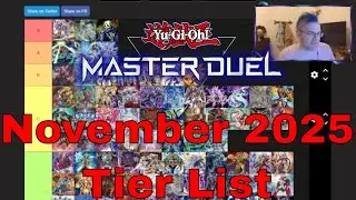 Master Duel November 2025 Tier List Skull Servant is S in My Heart