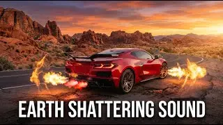C8 Corvette Z06 HTC Titanium Exhaust Sounds Insane! #automobile #fast #lifeisbutadream #corvette