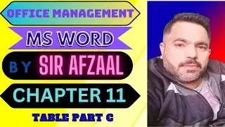 MS WORD 2016 ll TABLE  llCOMPUTER TRAINING || OFFICE MANAGEMENT || OFFICE TRAINING ||