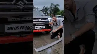 BREZZA GT LINE MODIFICATION BY SAI AUTO ACCESSORIES 📞 98201 87037 #shorts #modification #brezza