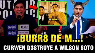 Curwen destruye a congresista Wilson Soto luego de entrevista con Fernando Llanos.