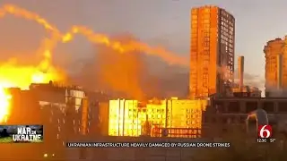 Ukrainian Infrastructure Heavily Damaged By Russian Drone Strikes