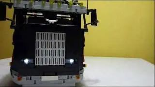 Lego Technic 8285 B model Mod - Motorized Peterbilt Truck - with Blues Jam