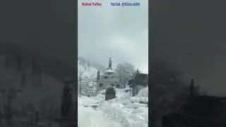 Kalam Valley beautiful view after Snow Falls ❄️#kalam #snowfall #ushu #snow