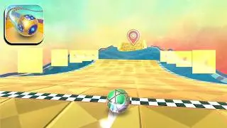 Sky Ball Odyssey Up Gameplay Speedrun Level 51