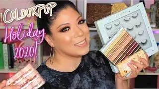 COLOURPOP 2020 HOLIDAY SETS/VAULTS! | Swatches | Hazelbeauty89